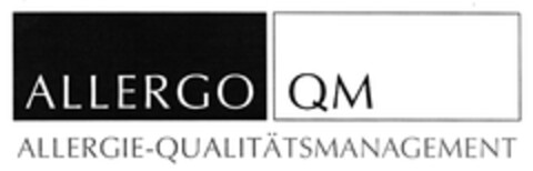 ALLERGO QM ALLERGIE-QUALITÄTSMANAGEMENT Logo (DPMA, 10/23/2006)