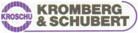 KROMBERG & SCHUBERT Logo (DPMA, 22.07.1995)