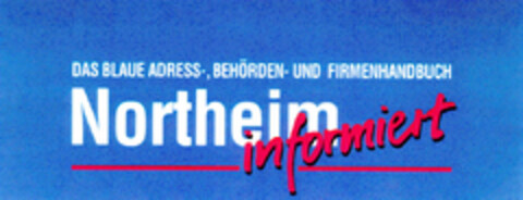 DAS BLAUE Northeim informiert Logo (DPMA, 18.11.1995)