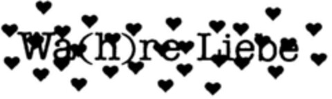 Wa(h)re Liebe Logo (DPMA, 12.02.1996)