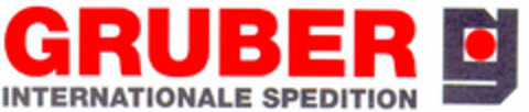 GRUBER INTERNATIONALE SPEDITION Logo (DPMA, 28.04.1997)