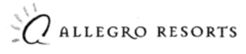 ALLEGRO RESORTS Logo (DPMA, 03.01.1998)