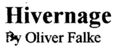 Hivernage By Oliver Falke Logo (DPMA, 09.10.1998)
