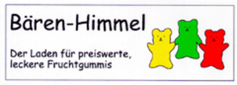 Bären-Himmel Logo (DPMA, 20.02.1999)