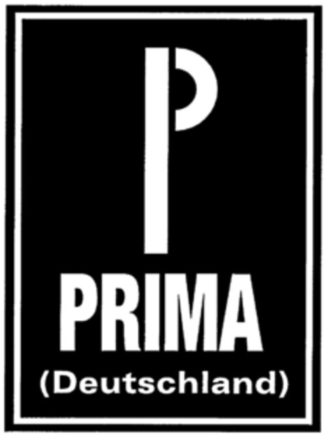 P PRIMA (Deutschland) Logo (DPMA, 03.03.1999)