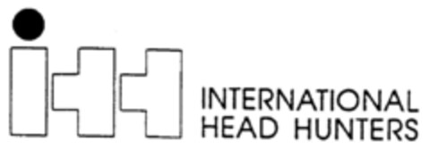 IHH INTERNATIONAL HEAD HUNTERS Logo (DPMA, 07/21/1999)