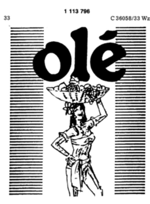 olé Logo (DPMA, 30.01.1987)