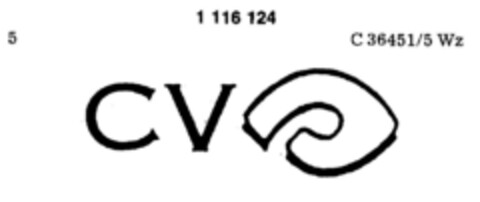 CV Logo (DPMA, 23.05.1987)