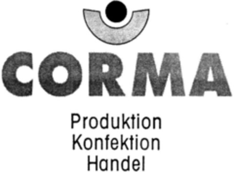 CORMA Produktion Konfektion Handel Logo (DPMA, 05.10.1993)