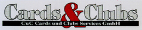 Cards & Clubs CuC Cards und Clubs Services GmbH Logo (DPMA, 29.12.1993)