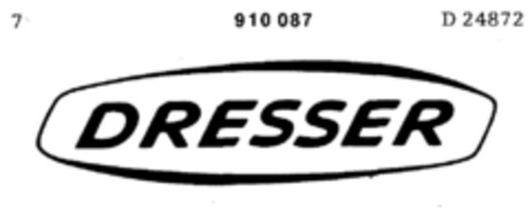 DRESSER Logo (DPMA, 28.07.1970)