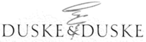 DUSKE & DUSKE Logo (DPMA, 11.02.1988)