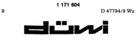 düwi Logo (DPMA, 22.03.1990)