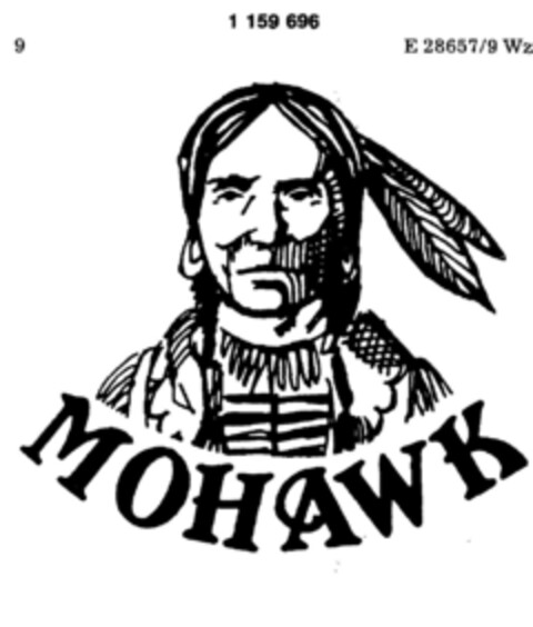 MOHAWK Logo (DPMA, 05/26/1989)