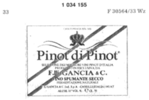 Pinot di Pinot Logo (DPMA, 30.06.1981)