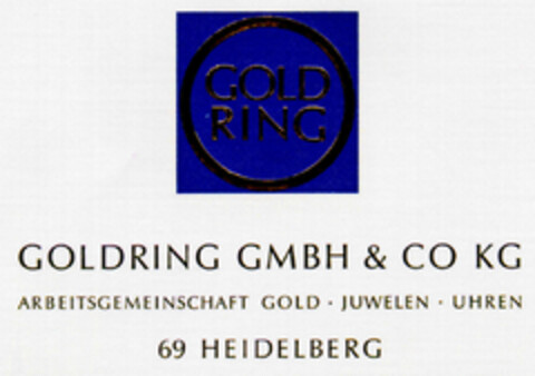 GOLD RING Logo (DPMA, 05.02.1971)