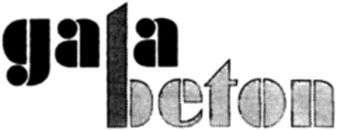 gala beton Logo (DPMA, 16.07.1992)