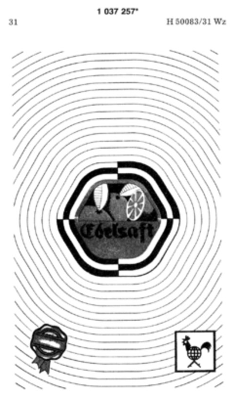 Edelsaft Logo (DPMA, 21.05.1982)