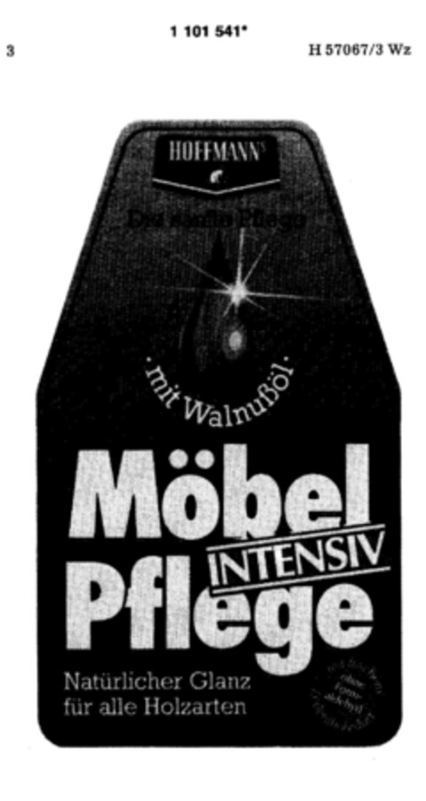 HOFFMANN`S Möbel Pflege Logo (DPMA, 12/24/1986)