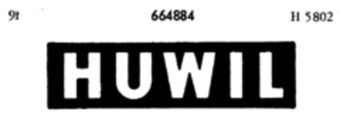 HUWIL Logo (DPMA, 27.02.1953)