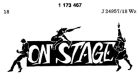 ON STAGE Logo (DPMA, 03/22/1990)