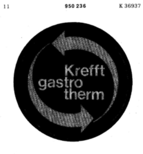 Krefft gastro therm Logo (DPMA, 11/11/1975)
