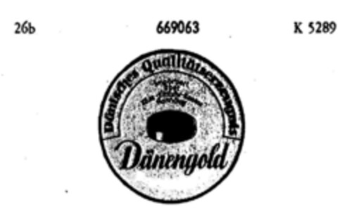 Dänengold Logo (DPMA, 03.11.1952)