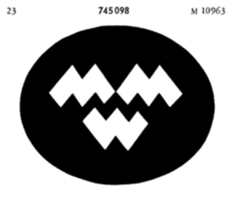 MMW Logo (DPMA, 14.04.1956)