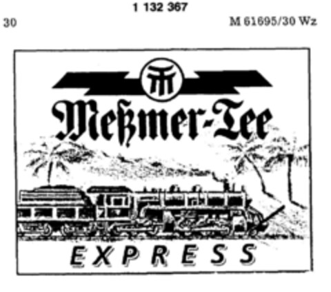 Meßmer-Tee EXPRESS Logo (DPMA, 10/30/1987)