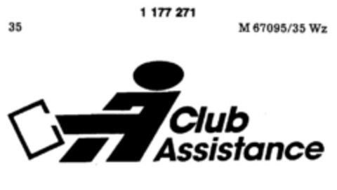 Club Assistance Logo (DPMA, 04/03/1990)