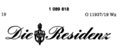 Die OKAL Residenz Logo (DPMA, 20.12.1984)
