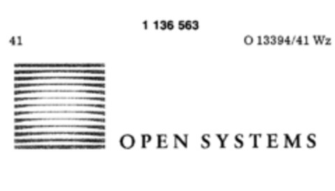 OPEN SYSTEMS Logo (DPMA, 03.06.1988)