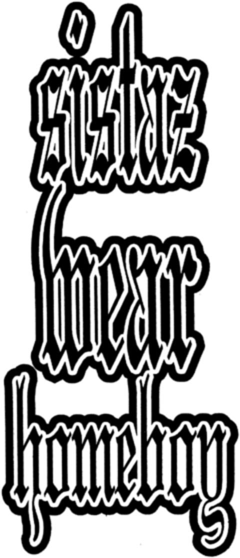 sistanz wera homeboy Logo (DPMA, 14.07.1993)