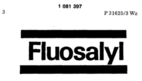 Fluosalyl Logo (DPMA, 06/23/1984)