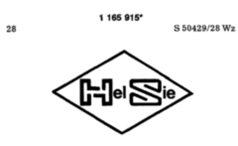 Hel Sie Logo (DPMA, 06/19/1990)