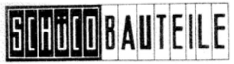 SCHÜCO BAUTEILE Logo (DPMA, 01/15/1969)