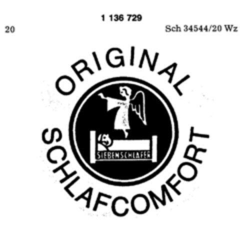 SIEBENSCHLÄFER Logo (DPMA, 09.07.1988)