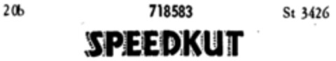 SPEEDKUT Logo (DPMA, 19.01.1957)