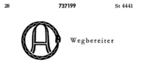 A Wegbereiter Logo (DPMA, 11.06.1959)