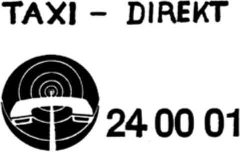 TAXI-DIREKT Logo (DPMA, 06/16/1993)