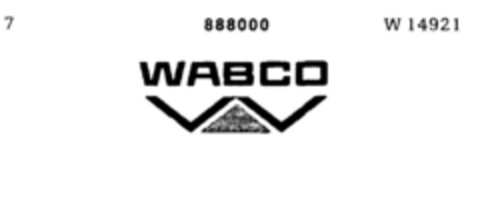 WABCO Logo (DPMA, 30.04.1963)