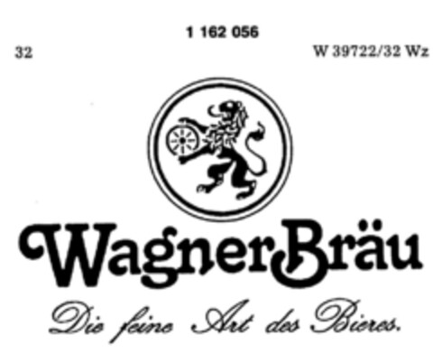 WagnerBräu Die feine Art des Bieres. Logo (DPMA, 10/17/1989)