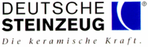 DEUTSCHE STEINZEUG Die keramische Kraft. Logo (DPMA, 04.02.2000)