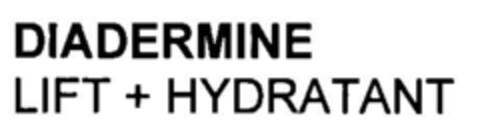 DIADERMINE LIFT + HYDRATANT Logo (DPMA, 23.05.2001)