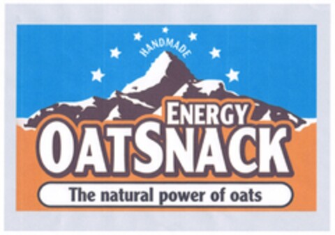 HANDMADE ENERGY OATSNACK The natural power of oats Logo (DPMA, 28.02.2008)