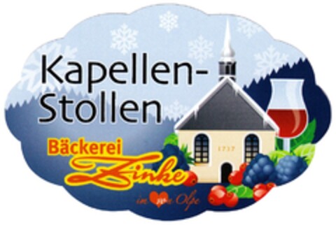 Kapellen-Stollen Bäckerei Zinke Logo (DPMA, 11/04/2011)