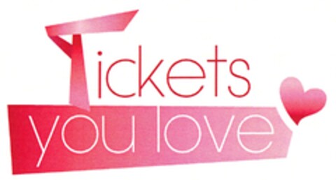 Tickets you love Logo (DPMA, 27.03.2013)