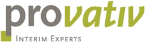 provativ INTERIM EXPERTS Logo (DPMA, 16.04.2014)
