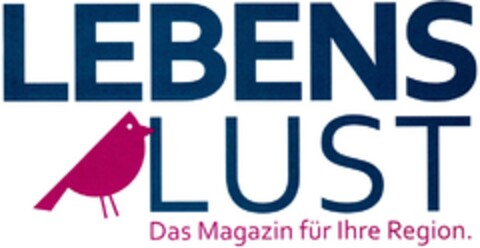 LEBENS LUST Das Magazin für Ihre Region. Logo (DPMA, 11/18/2014)