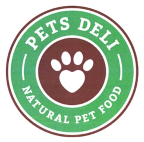 PETS DELI - NATURAL PET FOOD Logo (DPMA, 16.06.2016)